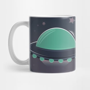 Alien UFO v1 Mug